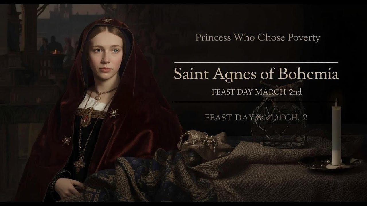 Saint Agnes of Bohemia | Princess Who Chose Poverty | Feast Day March 2nd