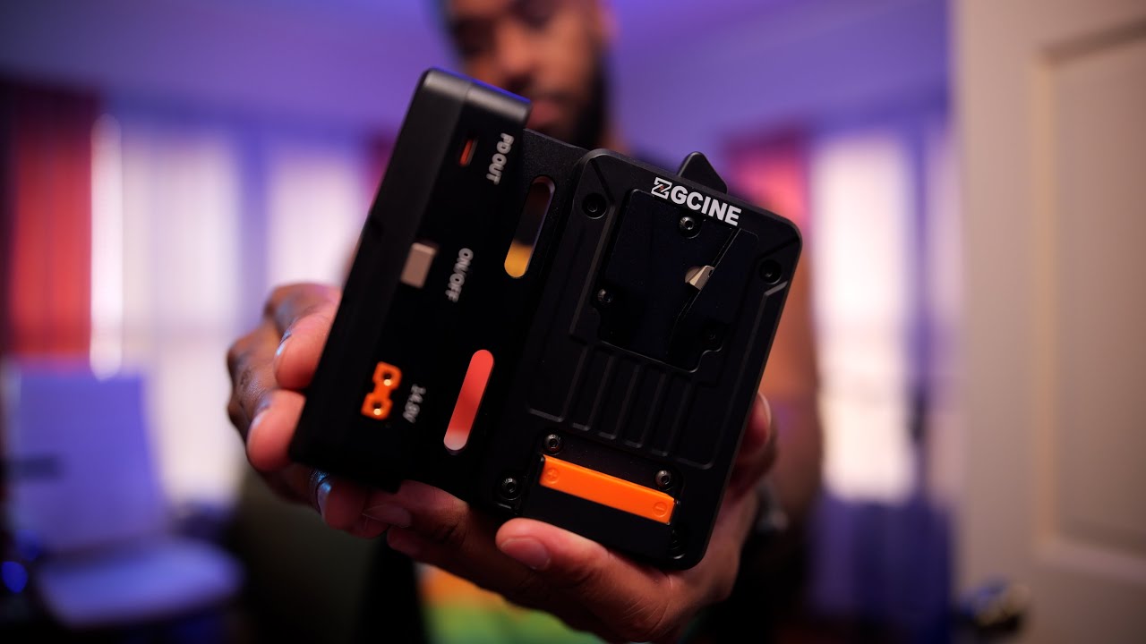 ZGCINE VM-HS2 Hot-Swap V Mount Battery Plate | Dual V Mounts For The Low | Works On All Cameras!