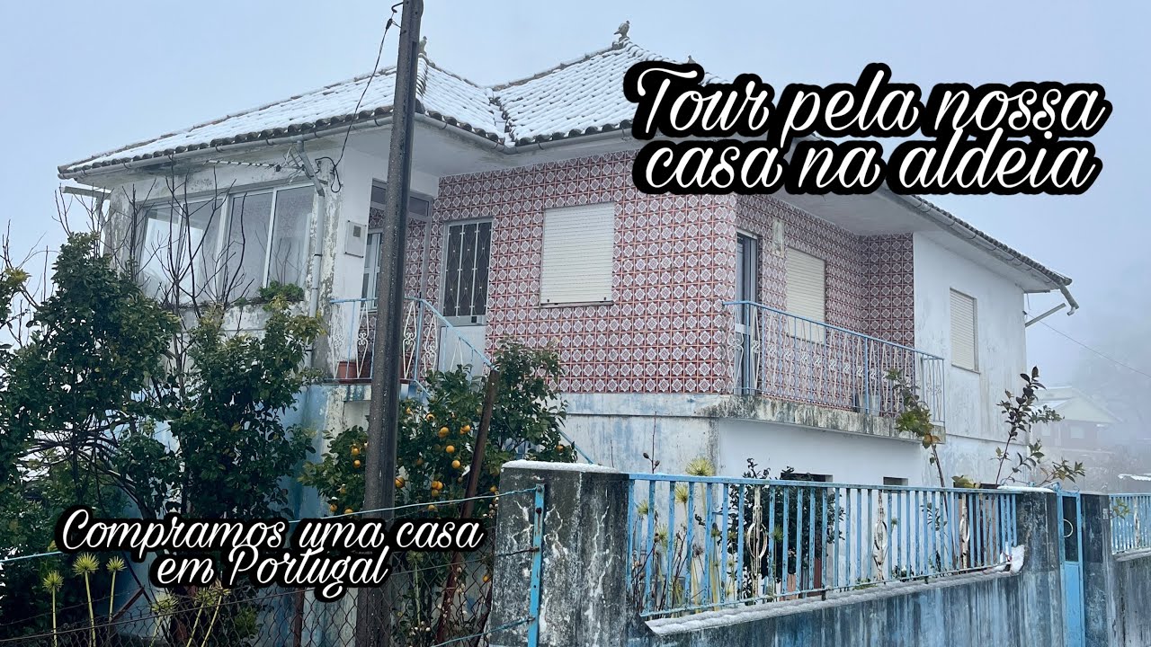 Compramos nossa casinha na aldeia e esse é o primeiro tour pra vocês!