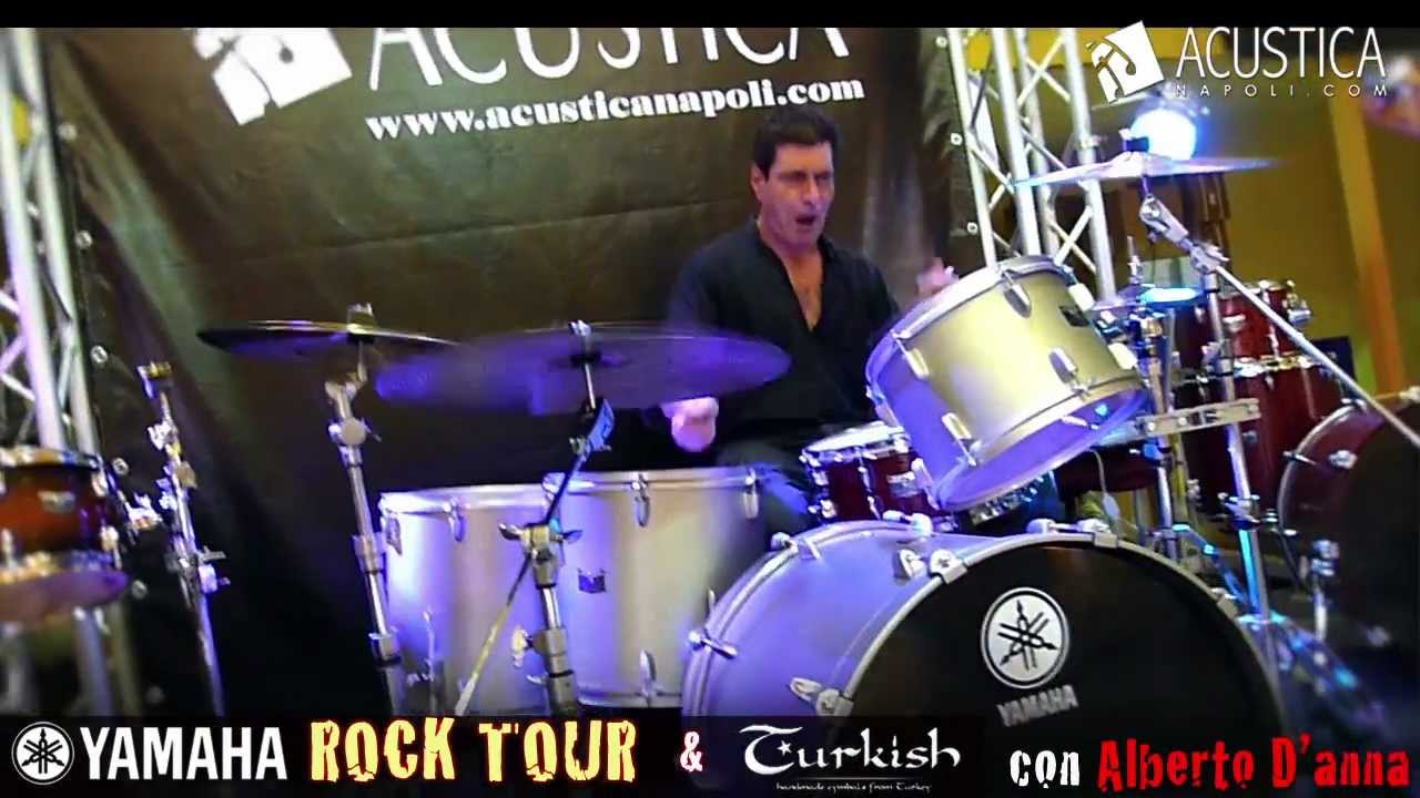 YAMAHA ROCK TOUR & TURKISH con Alberto D'ANNA