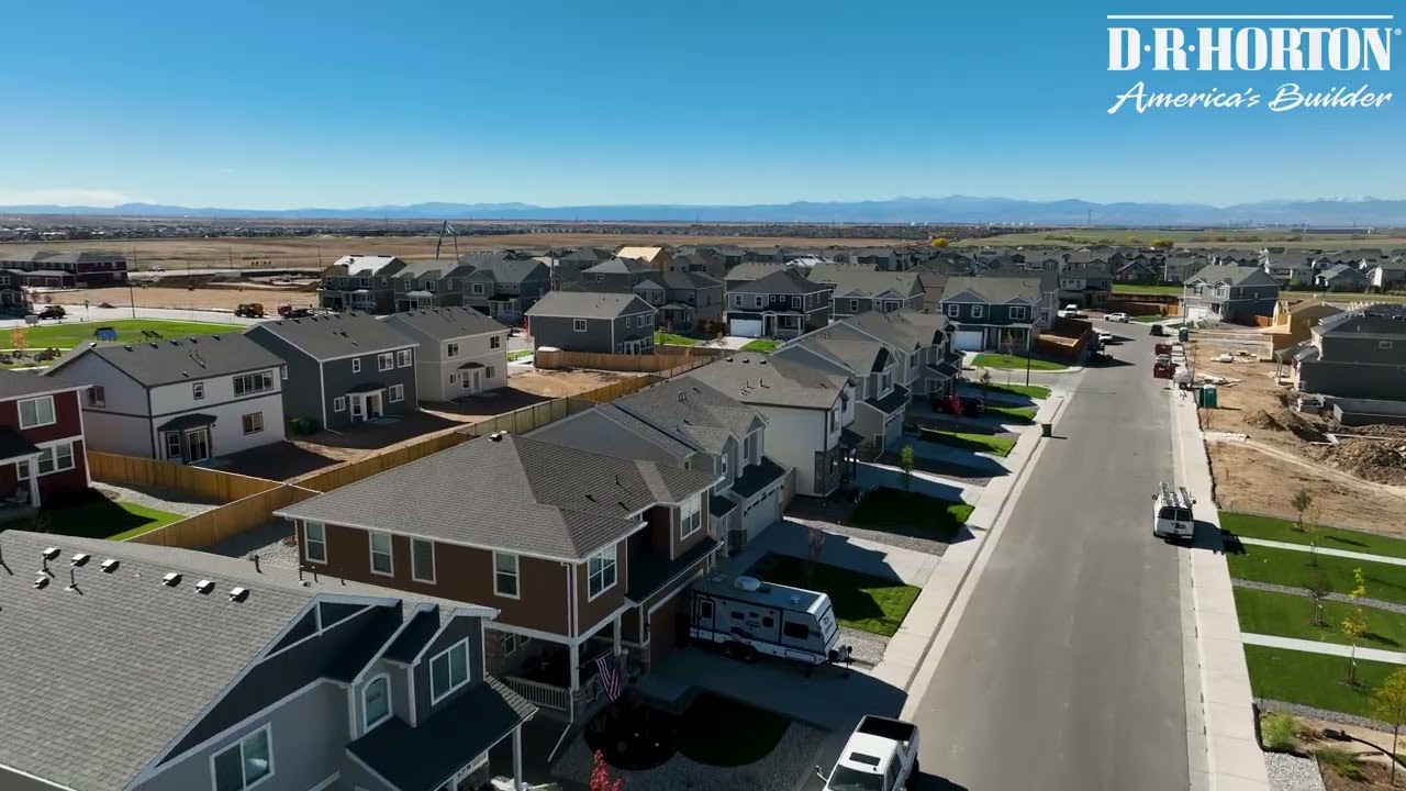 Homes for Sale Near DIA | Sky Ranch in Watkins, CO | Drone Tour