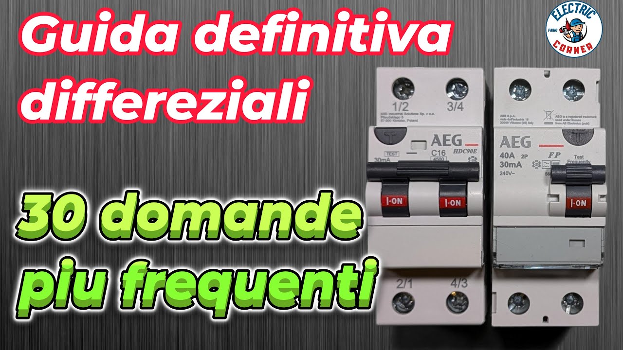 2 Quadro elettrico ? come, quando, perchè e dove. differenziali puri e magnetotermici #Pubblicità