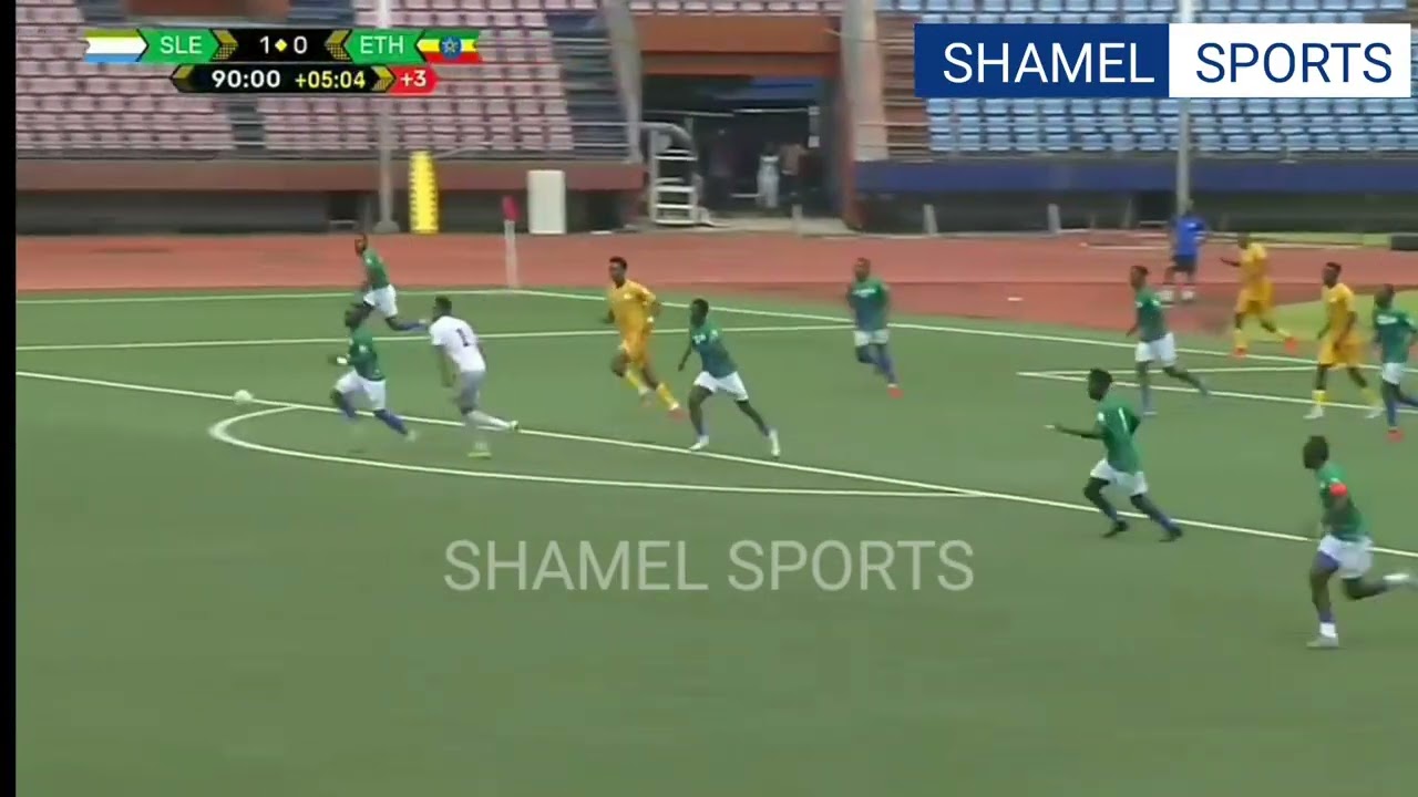 FIFAWCQ : Sierra Leone 2-0 Ethiopia - Match Highlights #sierraleone #Shamelsports 