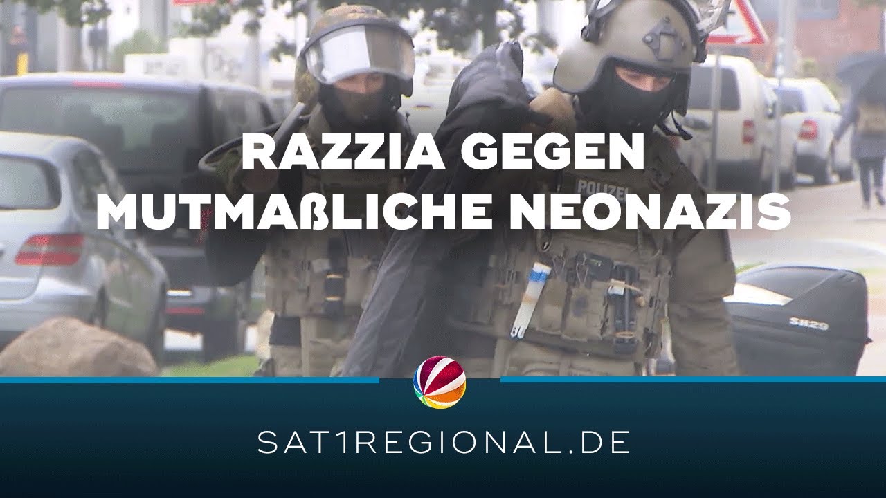 Wohnungen von mutmaßlichen Neonazis durchsucht