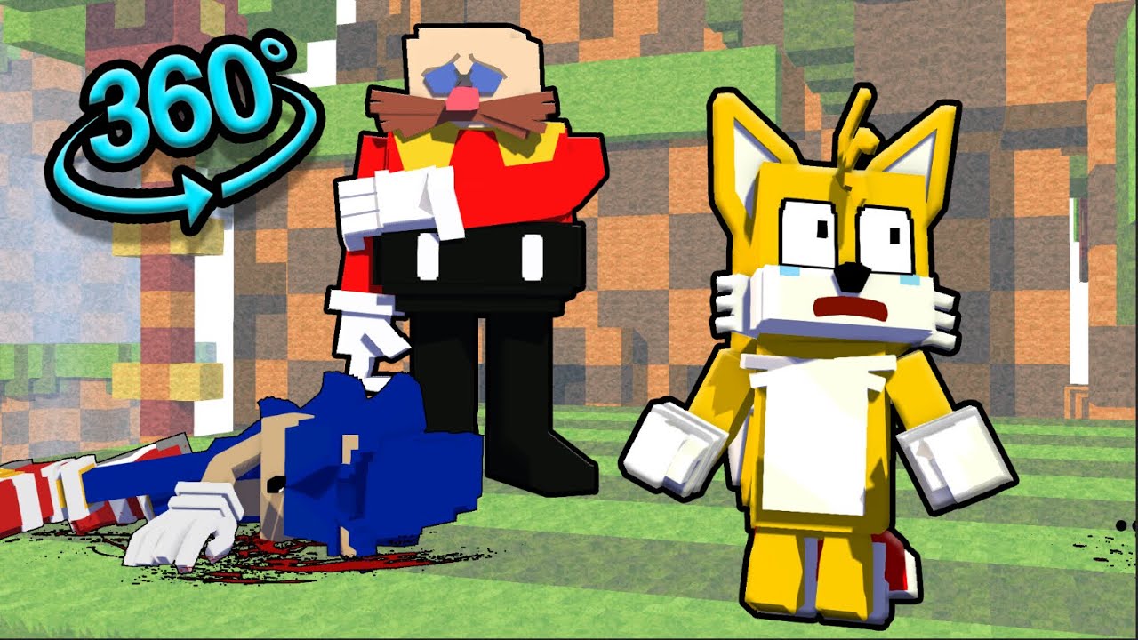 [VS Tails Insanity] Friday Night Funkin 360° VR Minecraft Animation