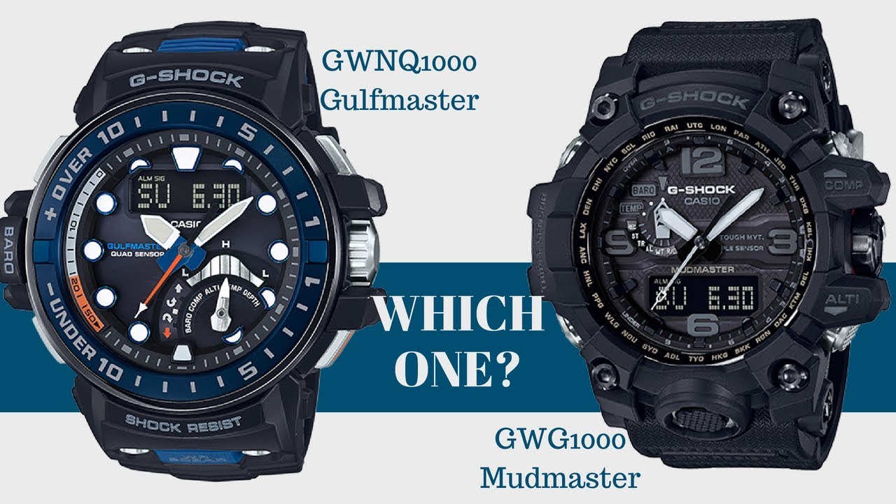 Какой лучше? GWN-Q1000 Gulfmaster против GWG-1000 Mudmaster Сравнение