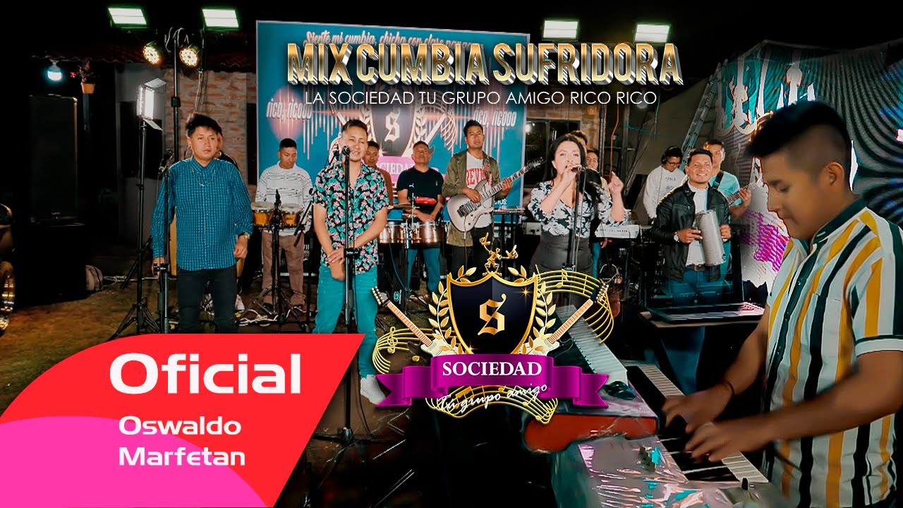 SESION EN VIVO 2025 - LA SOCIEDAD TU GRUPO AMIGO - MIX CUMBIA SUFRIDORA  VIDEO OFICIAL C4K