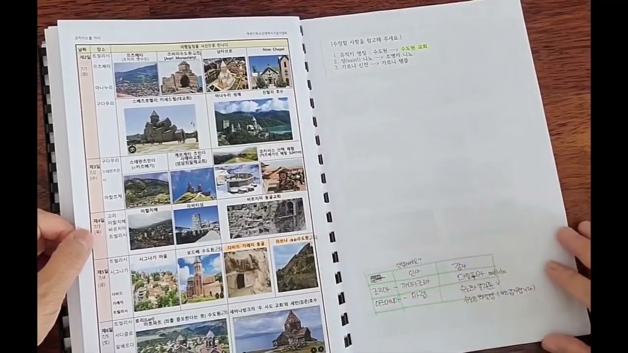 여행 핸드북 만들기 어렵지 않아요.