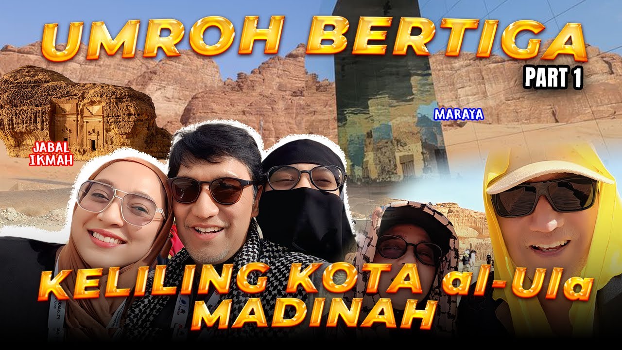 UMROH LAGI TANPA ISTRIKU TERCINTA... KALI INI BARENG BELLA & CHIKI