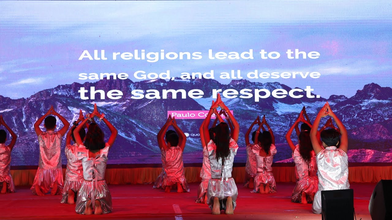All religion are equal dance | Connection with god theme dance | School Annual day dance