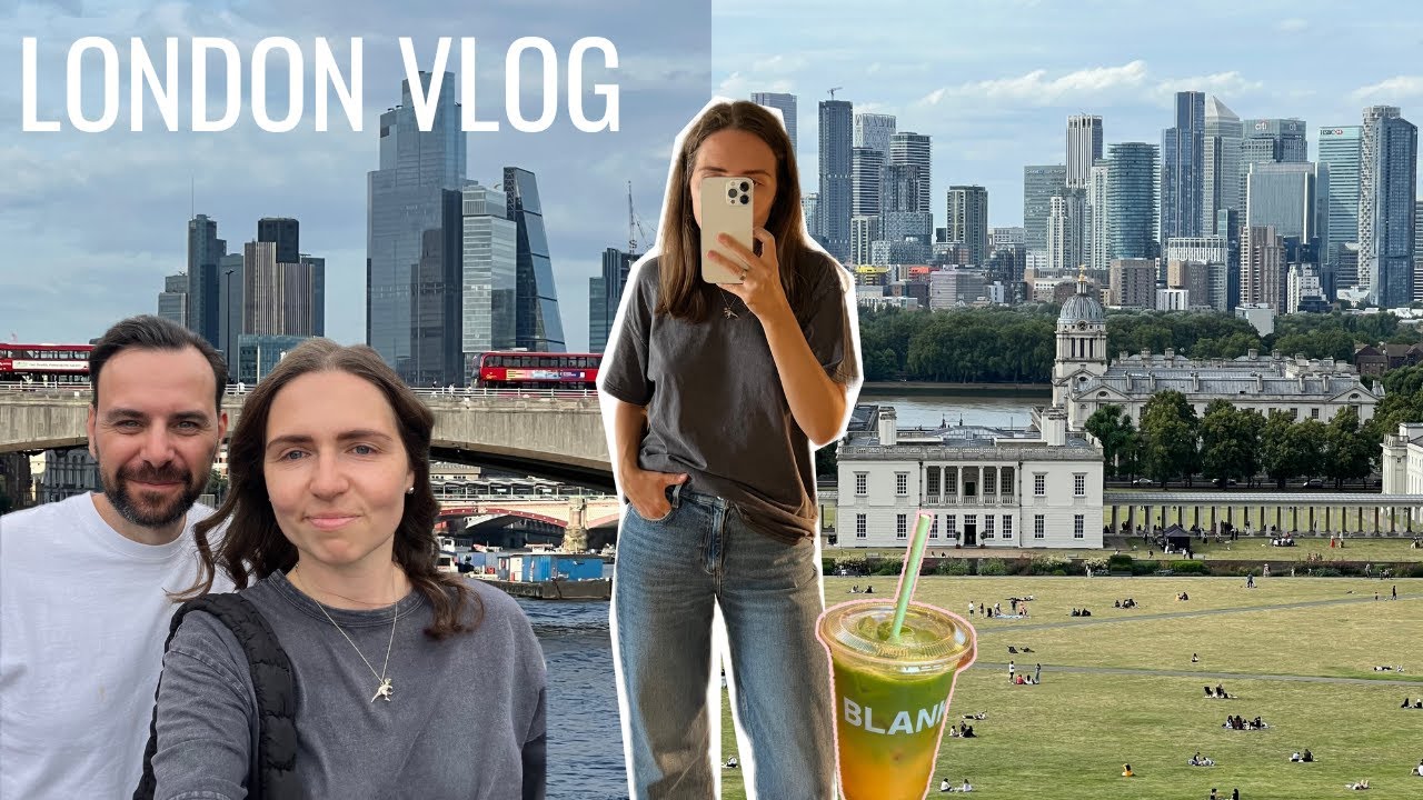 London vlog I boats in Hyde Park and Uber Boats to Canary Wharf and Greenwich