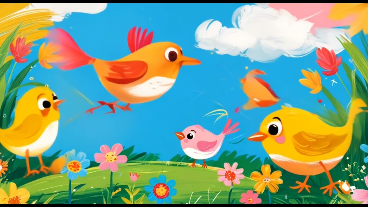 The Bird, Monkey Elephant And Parrot Song || Kids Song || Nursery Rhymes For Babies Animal Antics