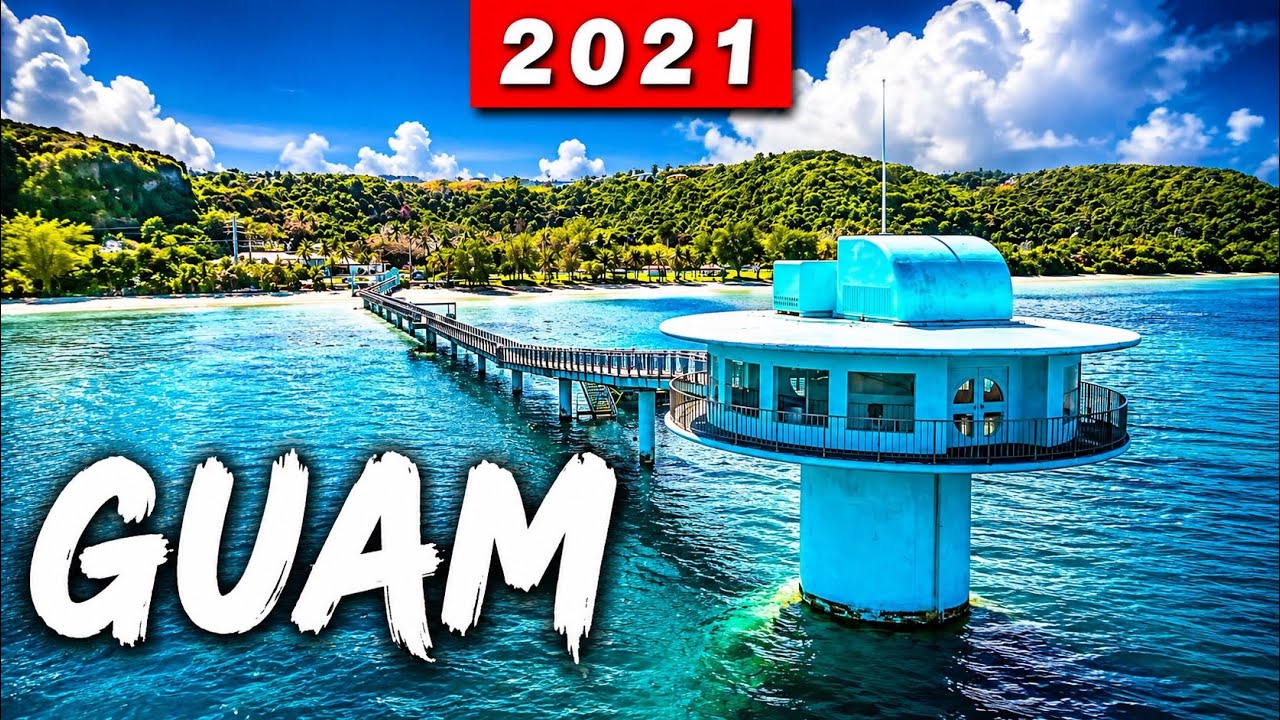 Guam 4K Drone Footage 2021 Part 2 - Scenic Tropical Paradise Island. 1 Hour Ambient Drone Film.
