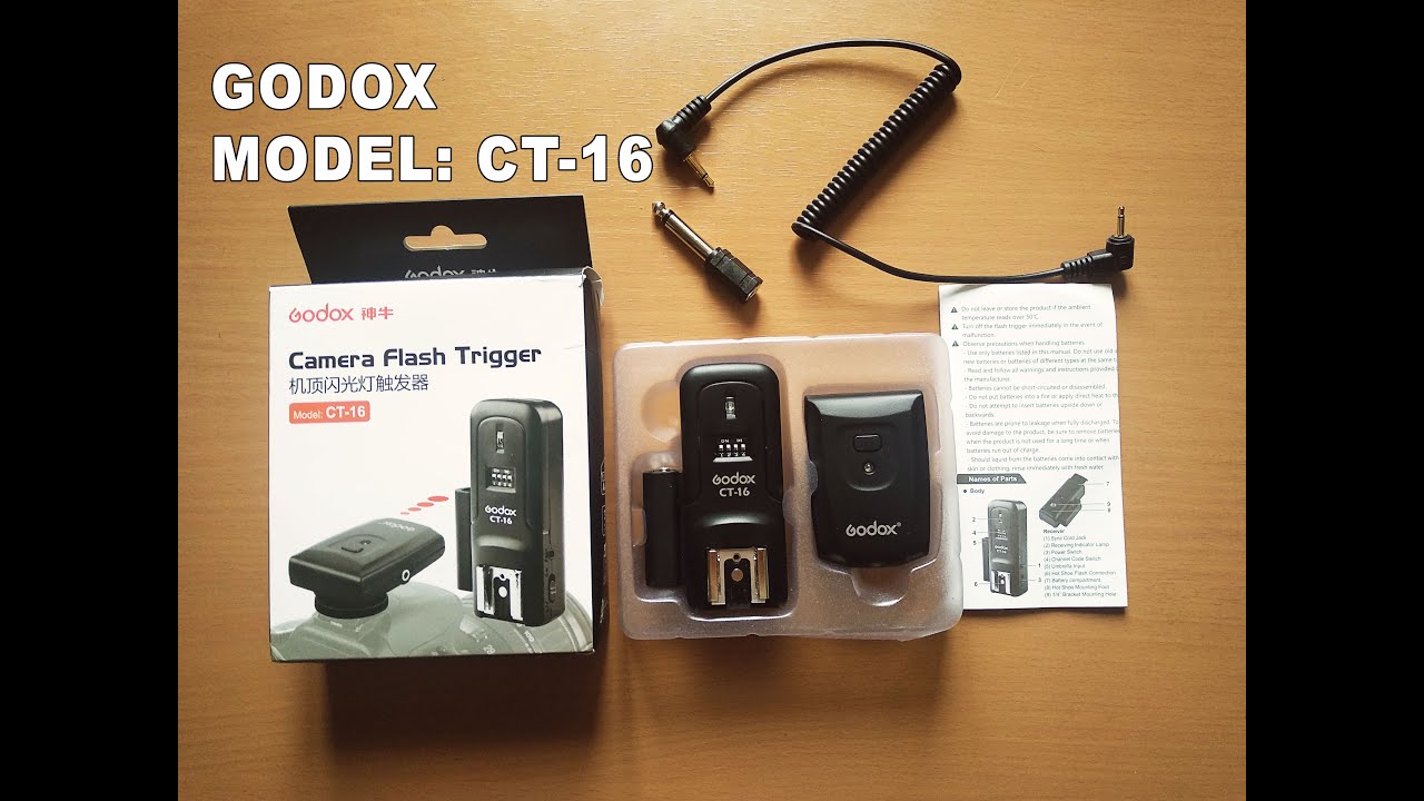 Unboxing Cheapest Camera Flash Trigger Godox CT-16