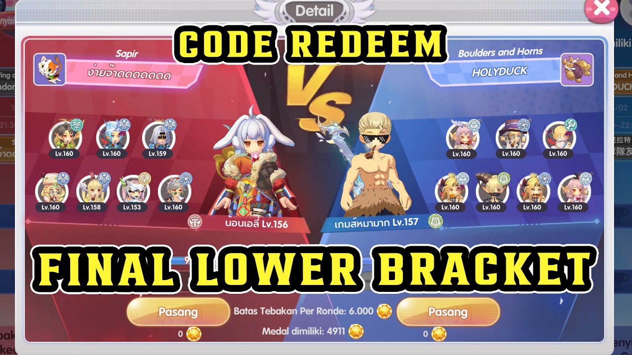 ROX FINAL LOWER BRACKET WOC S11 HARTA TAHTA MIYAMIYA