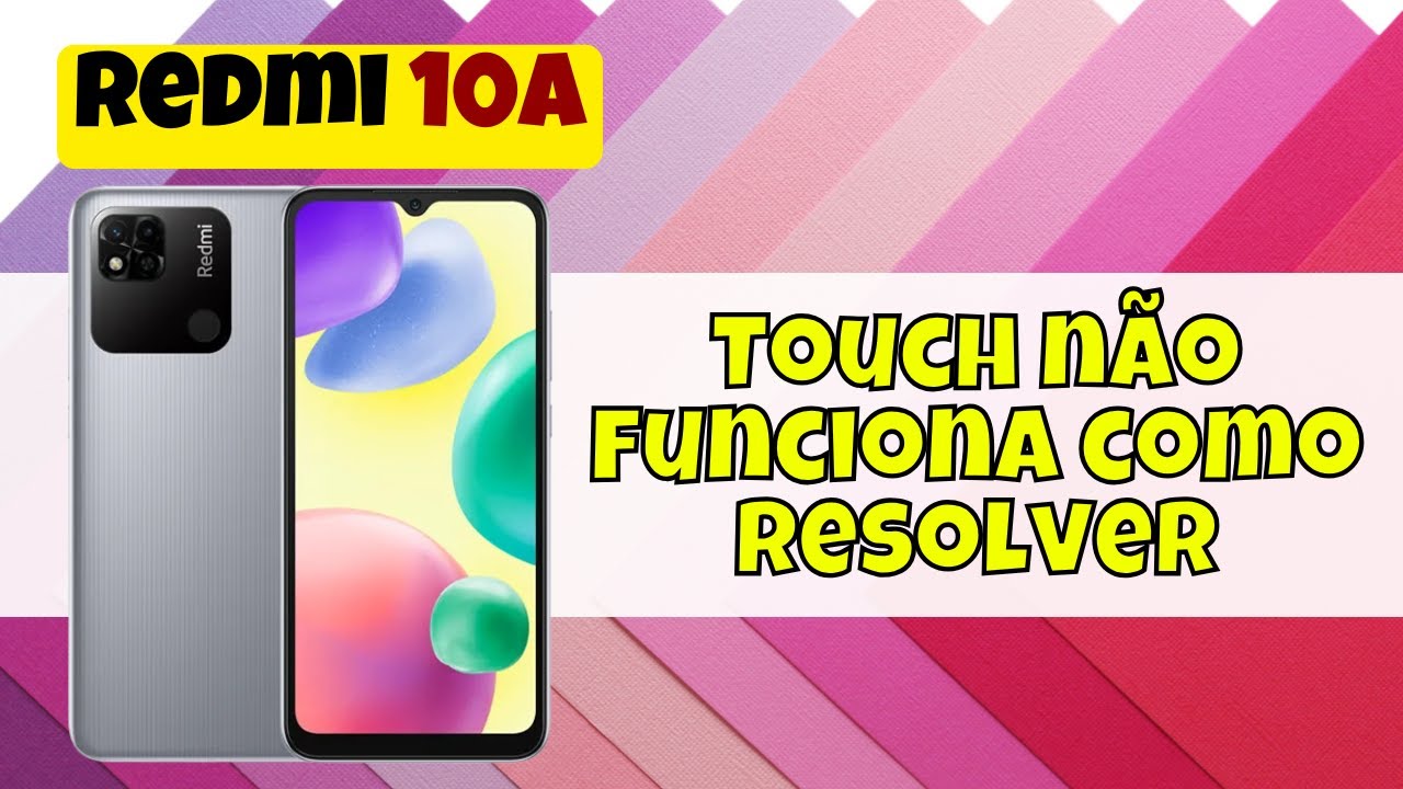 Touch n&atilde;o funciona como resolver || Problema de toque || toque lento Redmi 10A