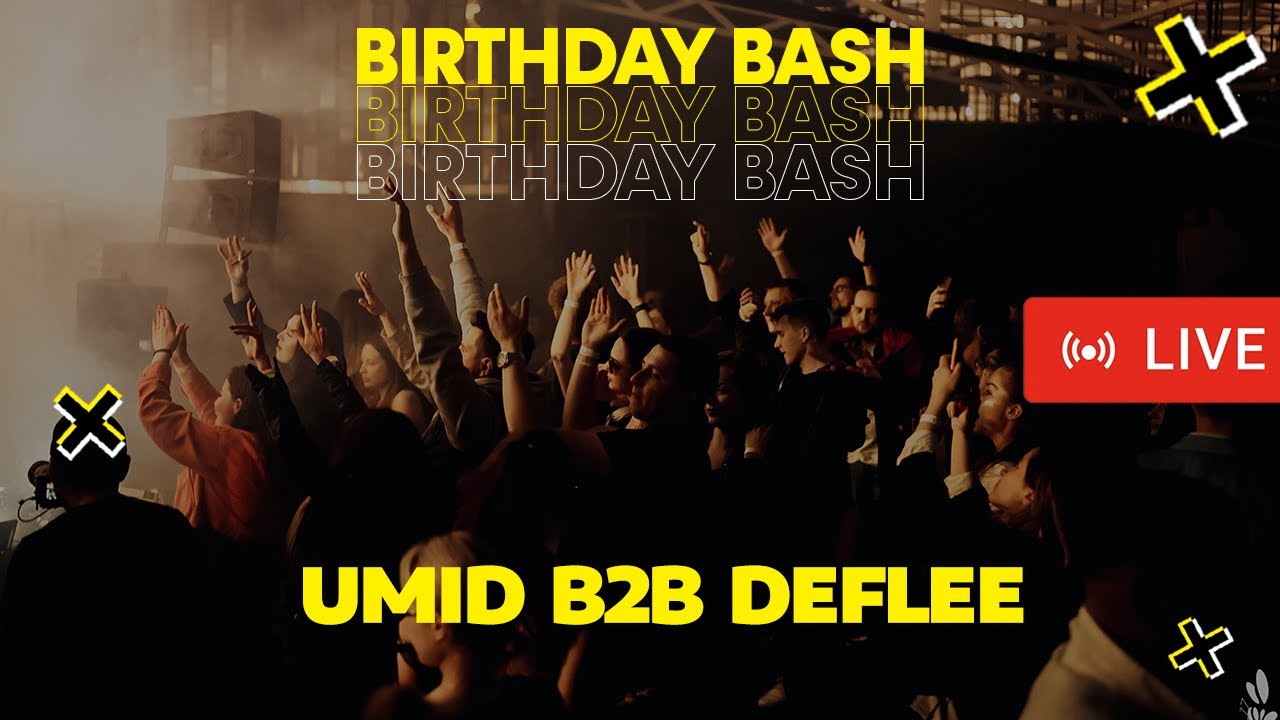 Umid b2b DEFLEE -  BIRTHDAY BASH Fantomas Rooftop | Live 17.06.22