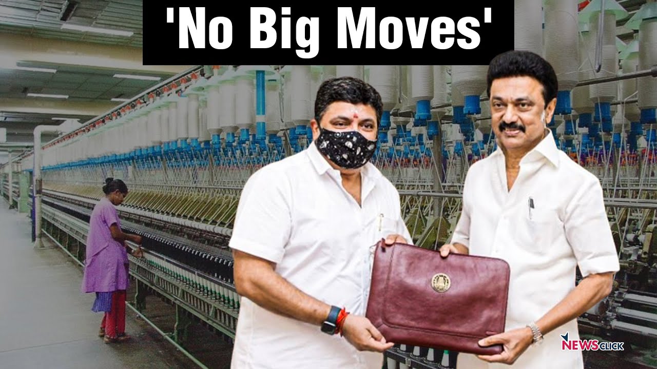Tamil Nadu Budget 'Reiterates DMK's Commitment to Neo-Liberal Mumbo-Jumbo'