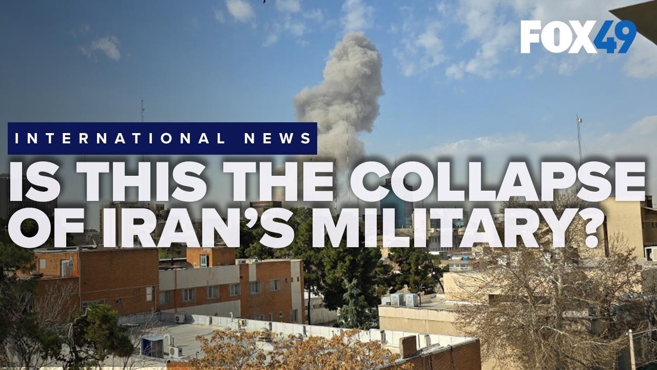 Is this the collapse of Iran's military? Retired Army aviator explains
