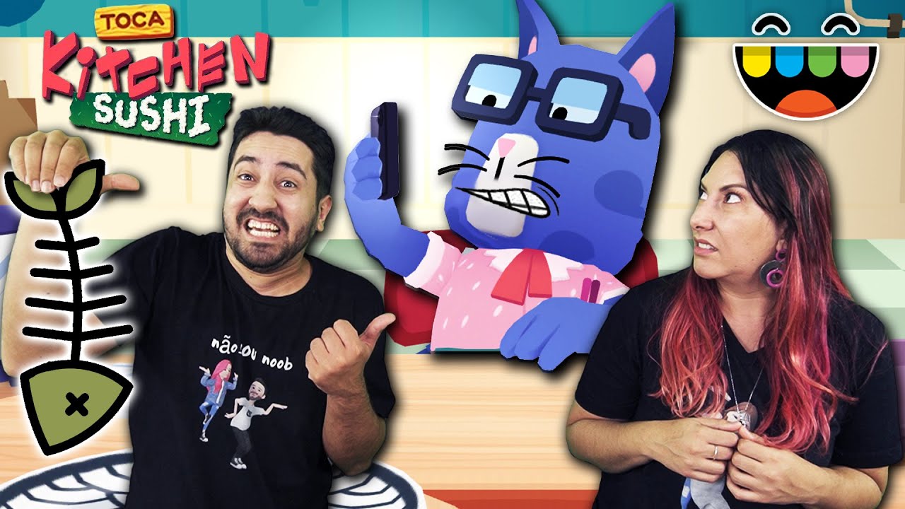 AS COMIDAS MAIS MALUCAS do TOCA BOCA Kitchen