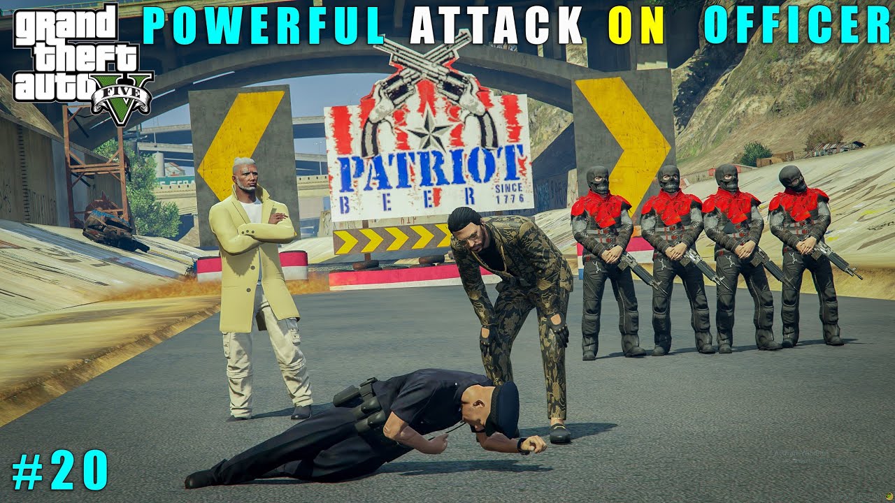 MAGNUS MAFIA Biggest Attack On Police Officer | GTA V GAMEPLAY