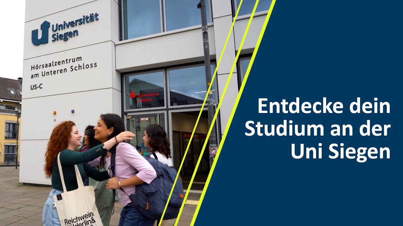 Liegt nah: Dein Studium an der Uni Siegen