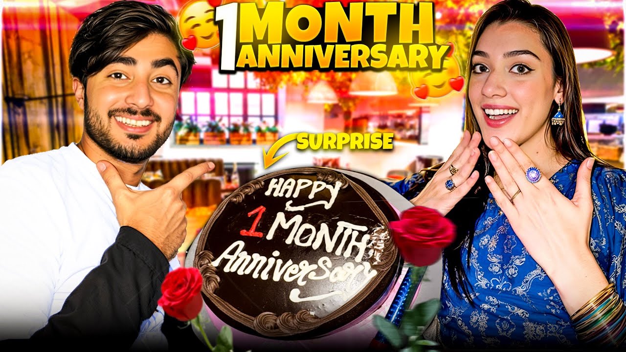 1 month Anniversary Surprise 😮 | Ghar Mai chipkali Agai 😳| Atufa Ibrahim #shortvideo #youtube #vlog