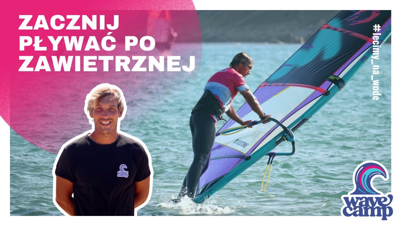 Pływanie po zawietrznej na windsurfingu - technika krok po kroku