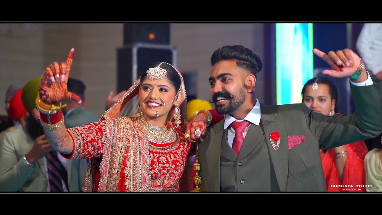 Best wedding Highlight 2022-  Gurvinder ❤️ Harmanpreet | Gurkirpa Studio Pakho Kalan +91 98765 40459