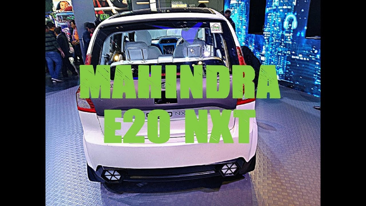 MAHINDRA e20 NXT (walkaround & details ) @autoexpo2018