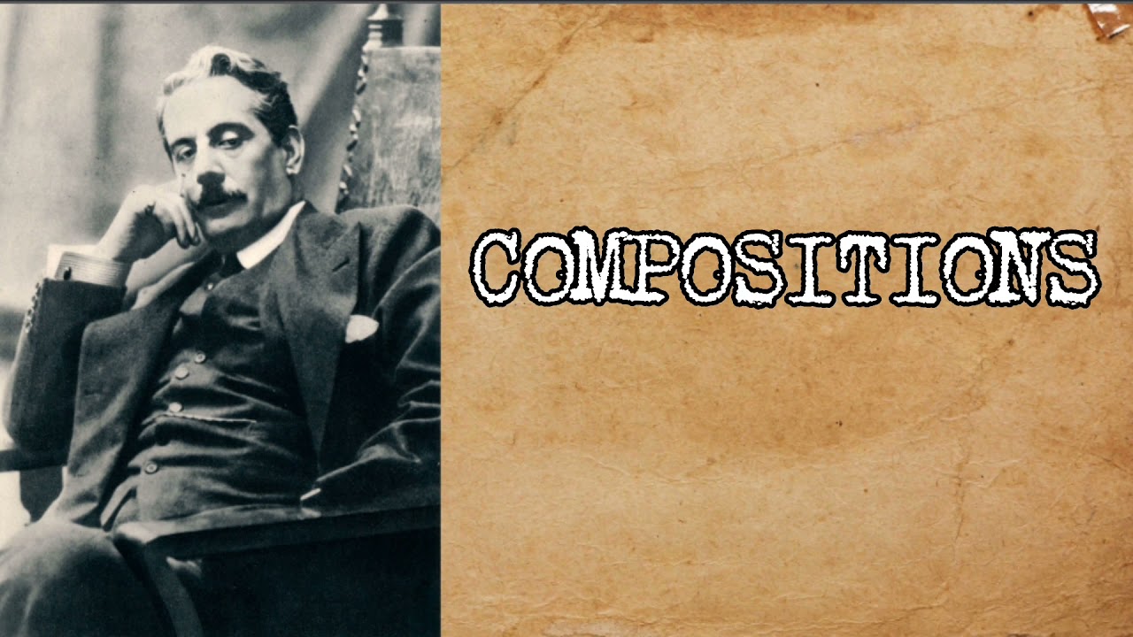 Biography of Giacomo Puccini - Performance in Music/Arts Grade 9