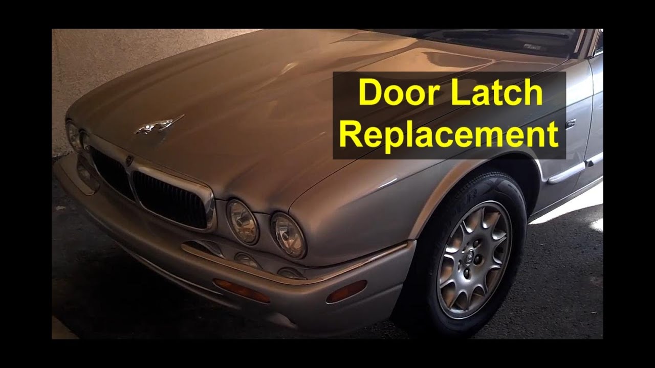 Jaguar XJ8 door will not open. Door panel removal, latch removal - Auto Repair Series