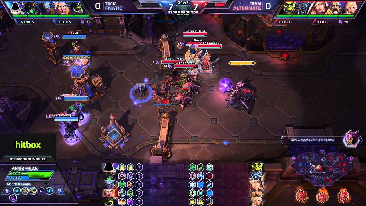 Fnatic vs. Alternate - Map 1 Stormgrounds Invitationals 3