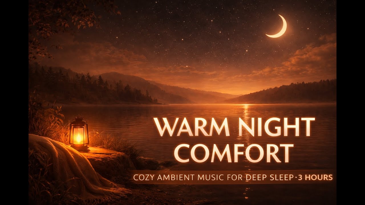 Warm Night Comfort &ndash; Cozy Ambient Music for Deep Sleep | 3 Hours