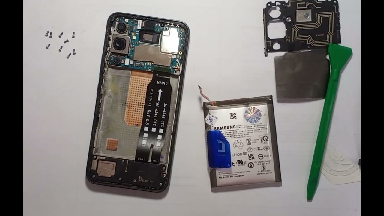 Samsung A54 battery ngelembung ganti dengan rakkipanda