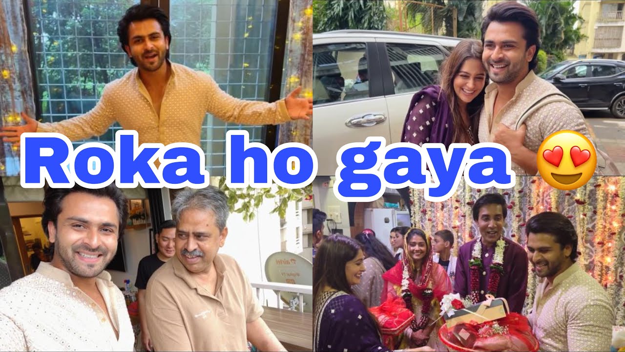 Roka Ceremony😍| Shoot se packup but Biwi ki duty shuru| Our poster is out | Shoaib Ibrahim | Vlog