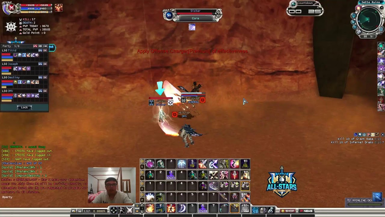 RF ALLSTARS SEMI PVP | ROAMING MALAM