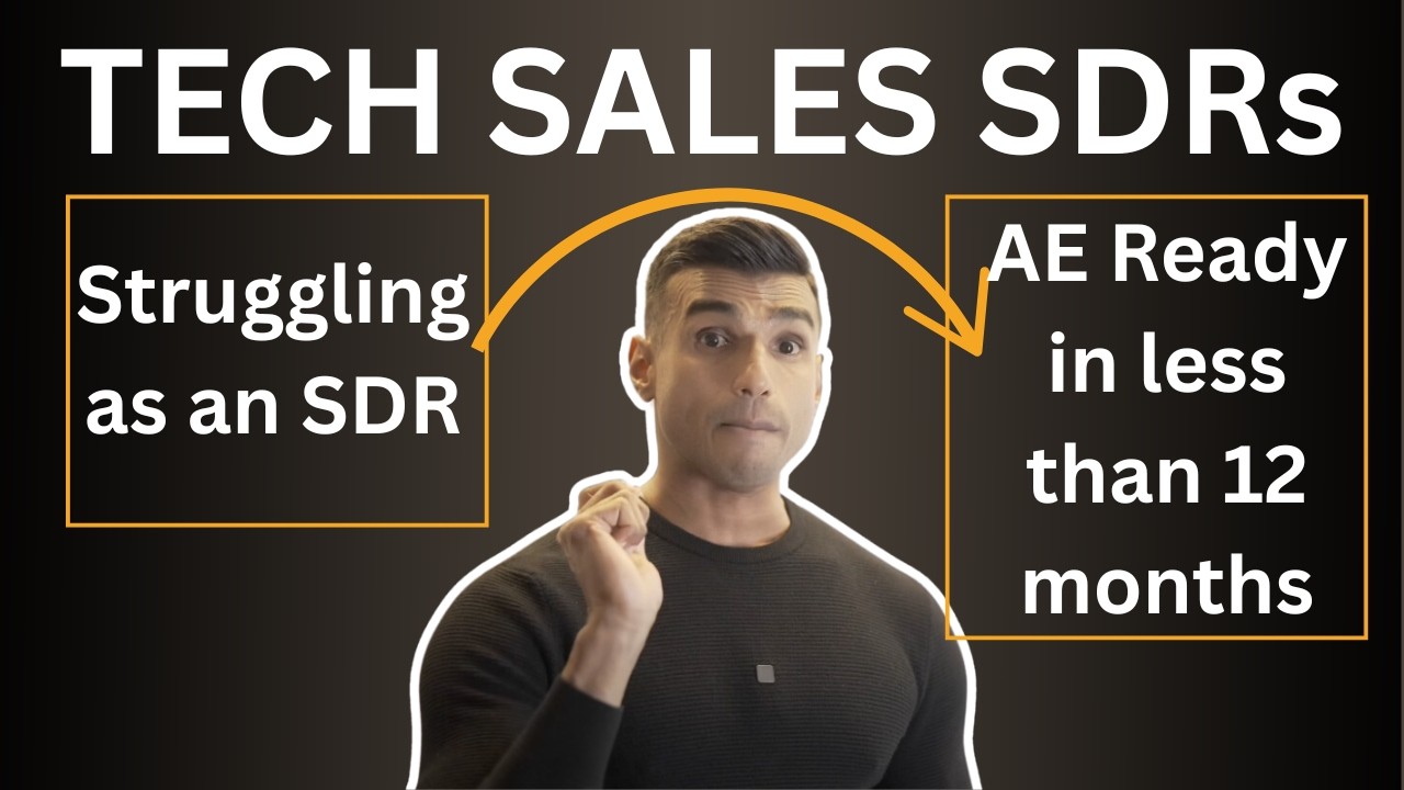 SDR Readiness Series (pt 2) - Exact 12 Month SDR Gameplan to Become an AE (month-by-month breakdown)