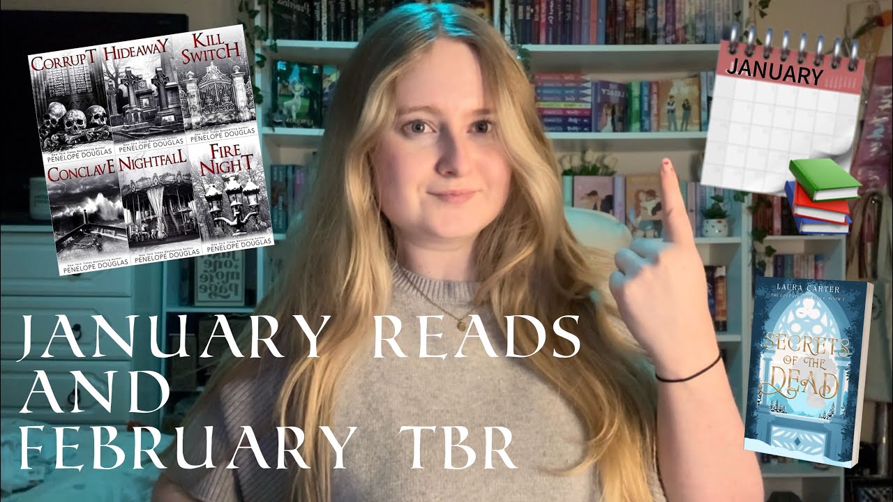 january reads🗓️ & february TBR📚