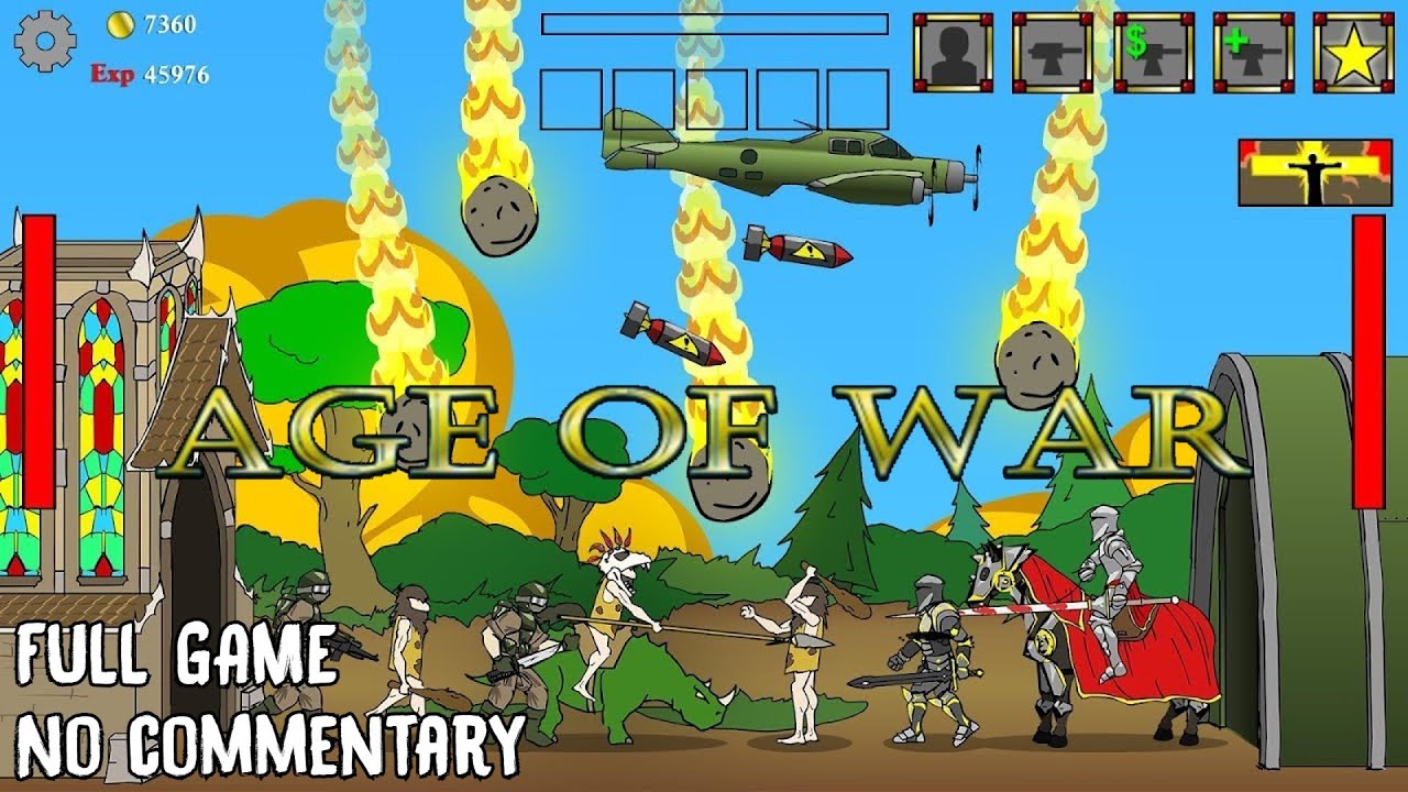 Age of War (2007) | FULL Game, No commentary Walkthrough 1080p60fps