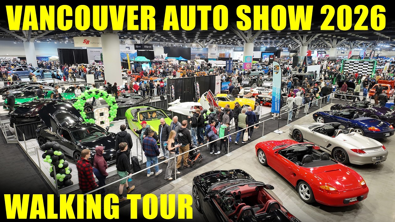 Vancouver International Auto Show 2026 - Elevate - Full Walkthrough - Walking tour - 4k - VIAS