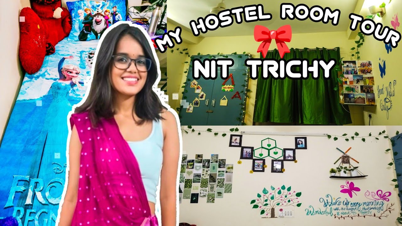 Nit Trichy single hostel Room Tour🎀#nittrichy #roomtour #jeemotivation #iit #nit 