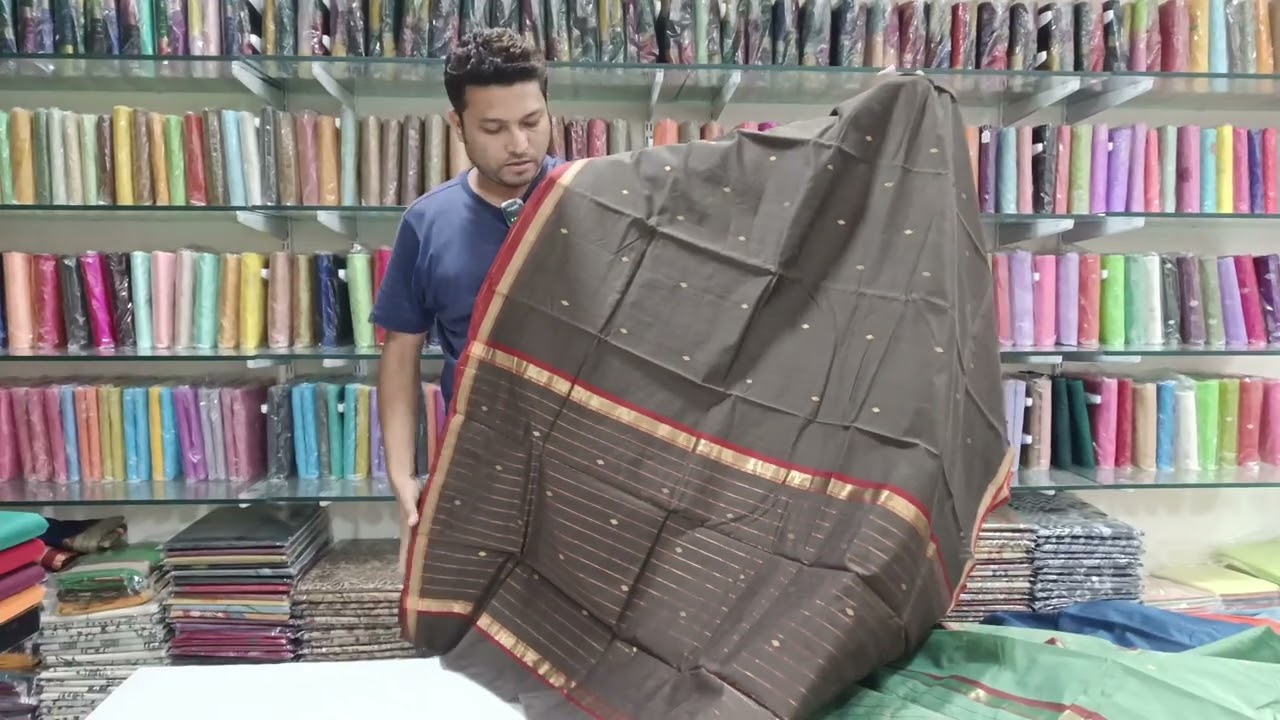 #chanderi #saree #silksaree #saree_video #handloom #chanderisilk #saree_manufacture #saree_wholesale