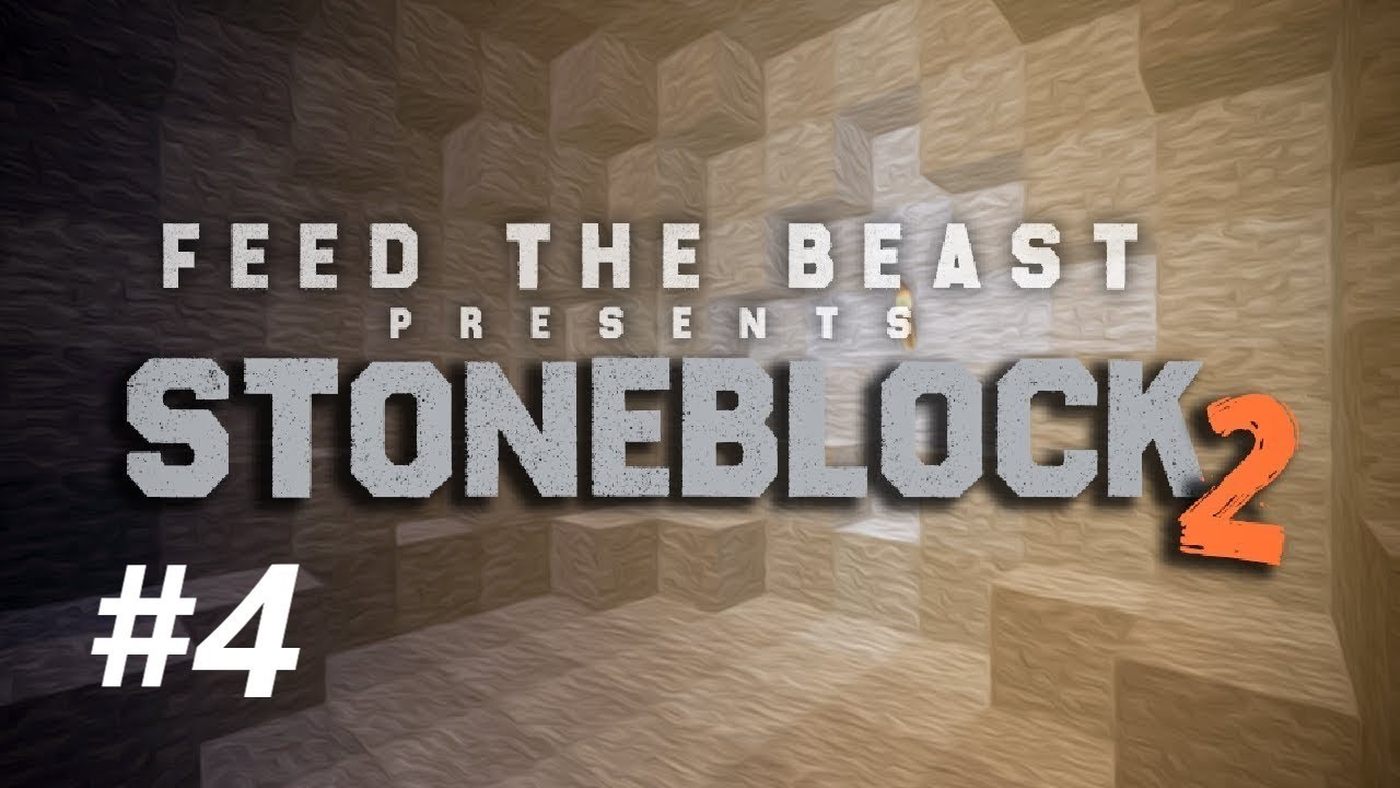 Minecraft StoneBlock 2 / Bölüm 4 / Cobblestone Generator!