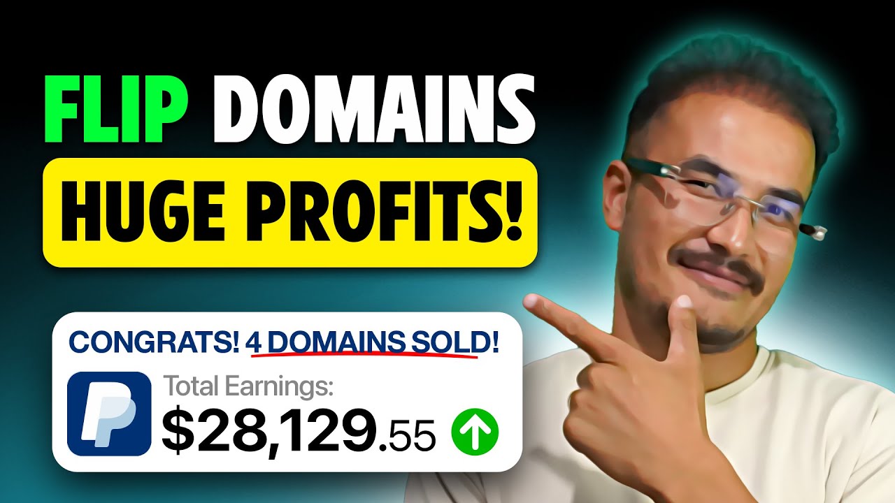 Make $4500/Month with Flipping Domain Names