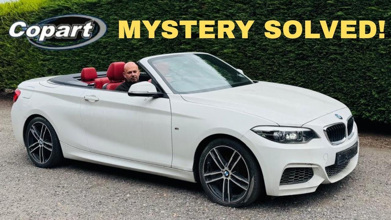 WE SOLVE THE MYSTERY COPART BMW HAS A SHOCKING HISTORY