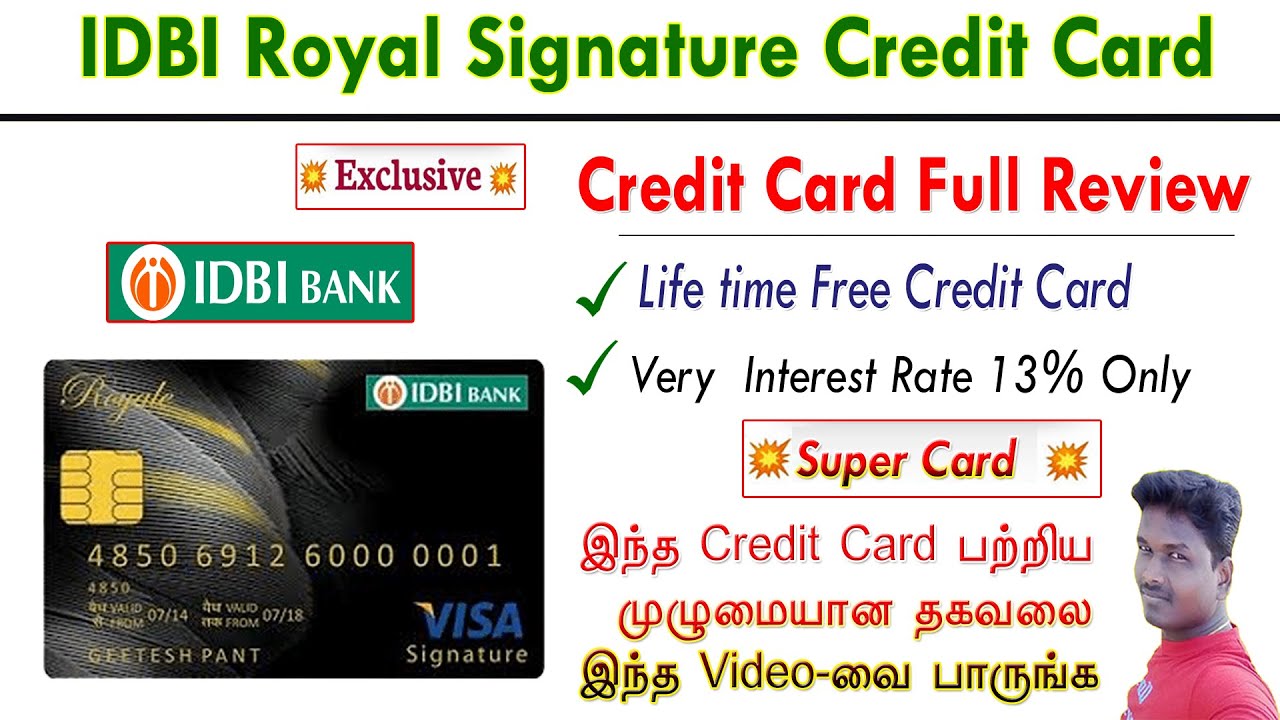 IDBI Royal signature credit card Benefits and charges Full review in Tamil /@TechandTechnics