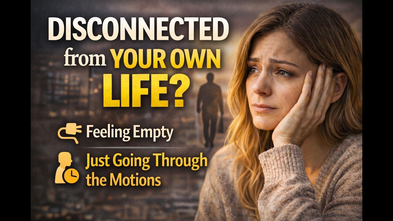 Why You Feel Disconnected From Your Own Life