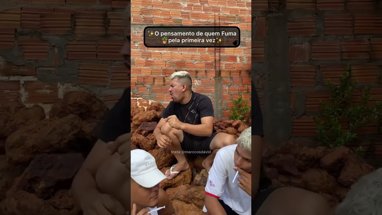 Marcos David - Fumando maconha pela primeira vez