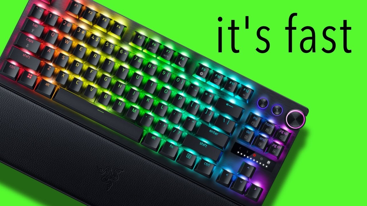 Обзор Razer Huntsman V3 Pro TKL. САМАЯ БЫСТРАЯ КЛАВИАТУРА НА ВАШЕМ СТОЛЕ?